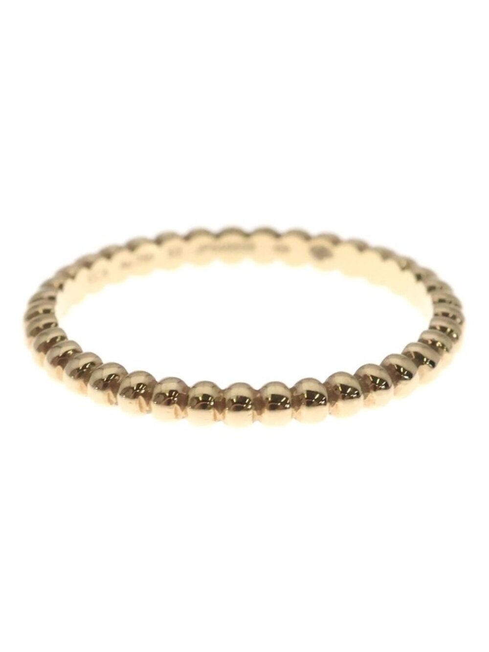 Van Cleef & Arpels Perlee Small Ring Pink Gold